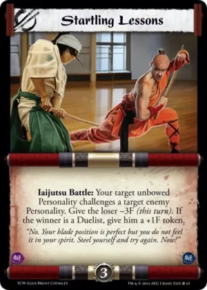 Startling Lessons (CF10)