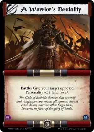 A Warrior's Brutality (MF07)