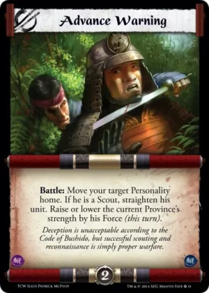 Advance Warning (MF31)