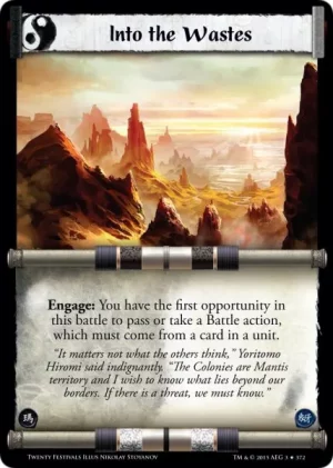 Into the Wastes