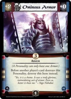 Ominous Armor