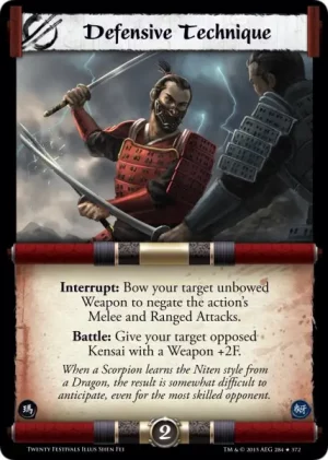 Defensive Technique