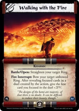 Walking with the Fire