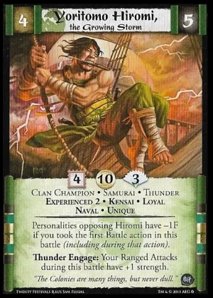 Yoritomo Hiromi, the Growing Storm XP2