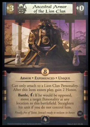 Ancestral Armor of the Lion Clan XP