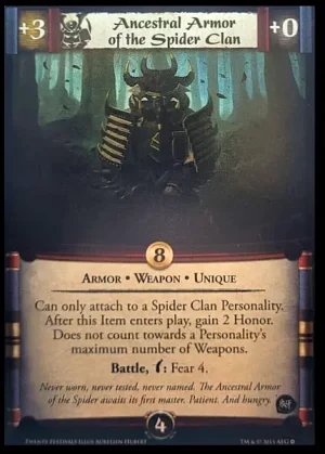 Ancestral Armor of the Spider Clan