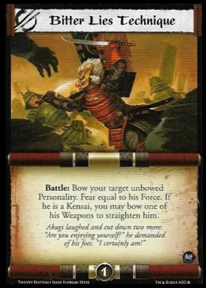 Bitter Lies Technique