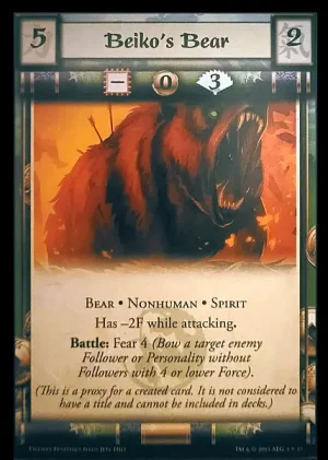 Beiko's Bear (proxy)