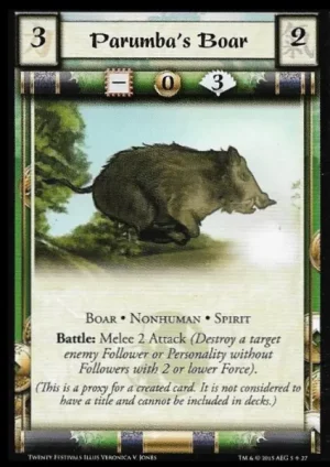 Parumba's Boar (proxy)