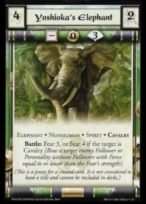 Yoshioka's Elephant (proxy)