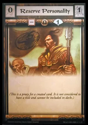 Reserve Personality (proxy)