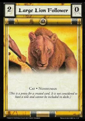 Large Lion Follower (proxy)