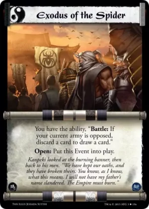 Exodus of the Spider