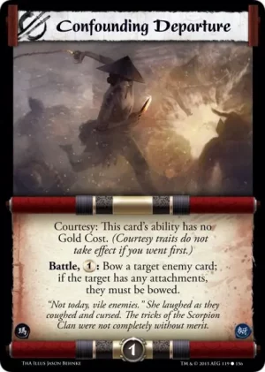 Counfounding Departure