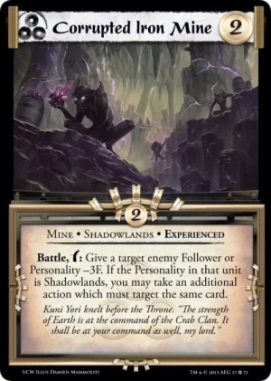 Corrupted Iron Mine XP