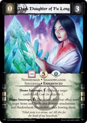 Dark Daughter of Fu Leng XP