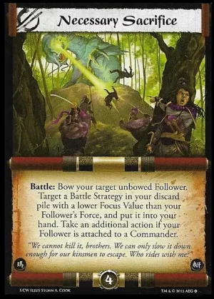 Necessary Sacrifice