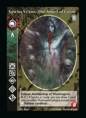 Sascha Vykos, the Angel of Caine (G2) ADV 2V