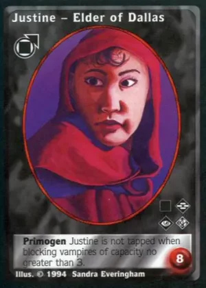 Justine - Elder of Dallas (G1) 1V