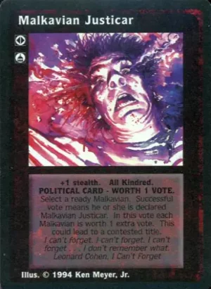 Malkavian Justicar