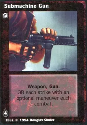 Submachine Gun ***regular spacing in copyright line