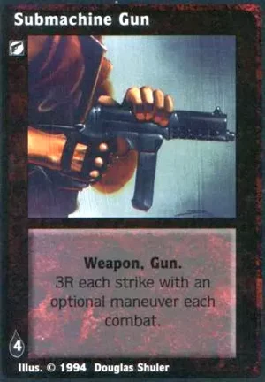 Submachine Gun ***extra space in copyright line