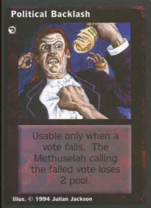 Political Backlash
