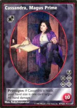 Cassandra, Magus Prime (G1) 1V