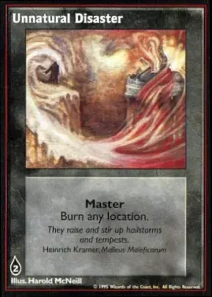 Unnatural Disaster