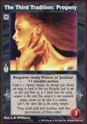 The Third Tradition: Progeny