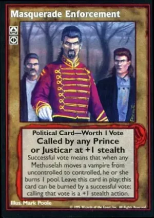 Masquerade Enforcement