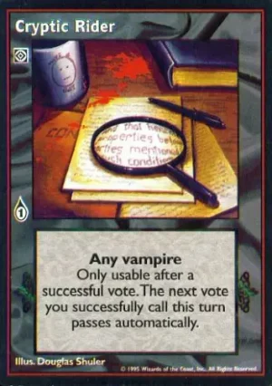 Cryptic Rider