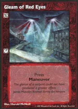 Gleam of Red Eyes
