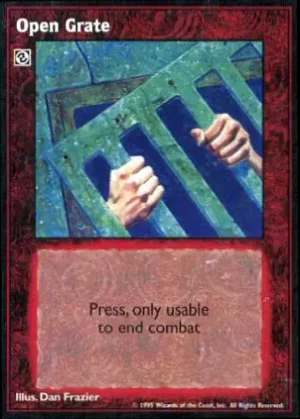 Open Grate