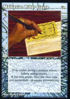 Malkavian Rider Clause