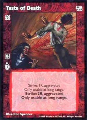 Taste of Death