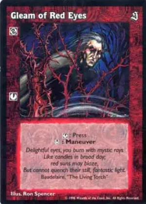 Gleam of Red Eyes