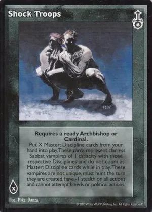 Shock Troops ***missing Master trait