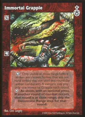 Immortal Grapple ***may not used