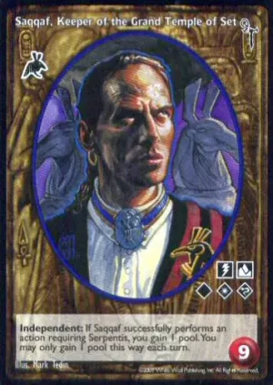 Saqqaf, Keeper of the Grand Temple of Set (G2)