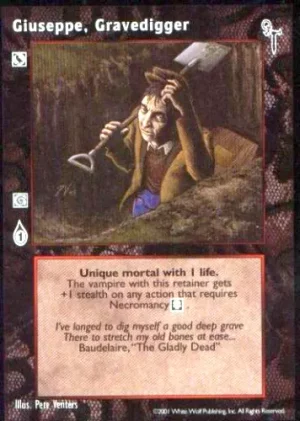 Giuseppe, Gravedigger
