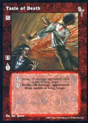 Taste of Death