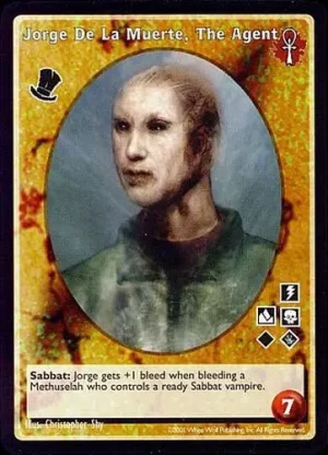 Jorge De La Muerte, The Agent (G2)