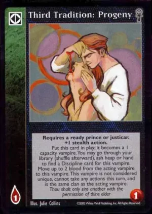 Third Tradition: Progeny