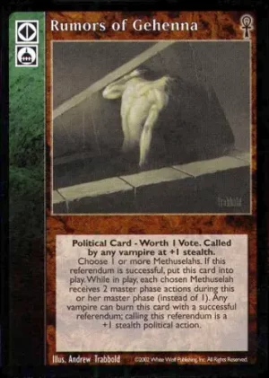 Rumors of Gehenna