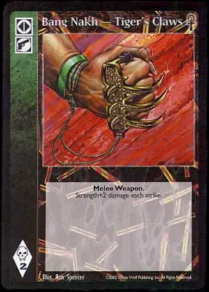 Bang Nakh  ̶  Tiger's Claws