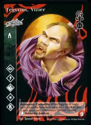 Tegyrius, Vizier ADV (G2)