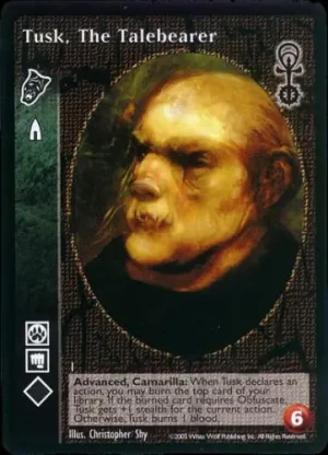 Tusk, the Talebearer ADV (G1)