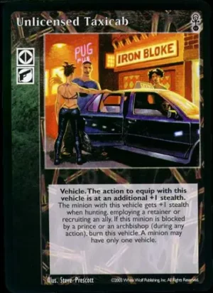 Unlicensed Taxicab