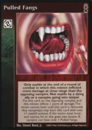 Pulled Fangs